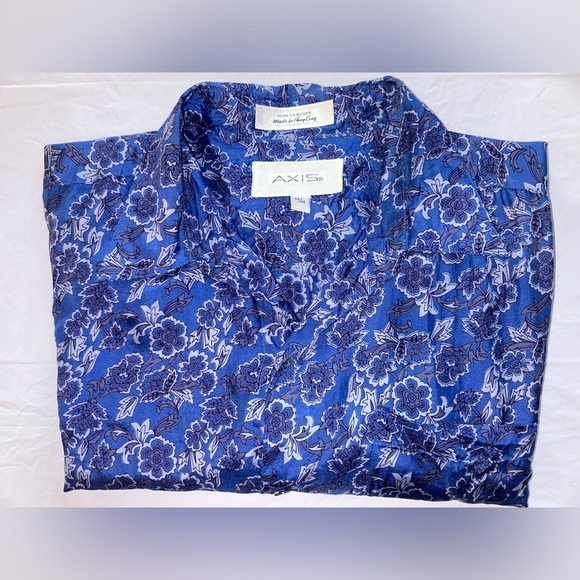 Axis Other - Axis 100% Silk Mens Shirt Size M/M